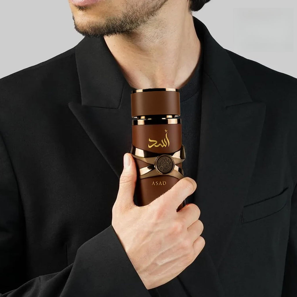 Asad Bourbon for Unisex Eau de Parfum Spray, 3.4 Ounce / 100 ml
