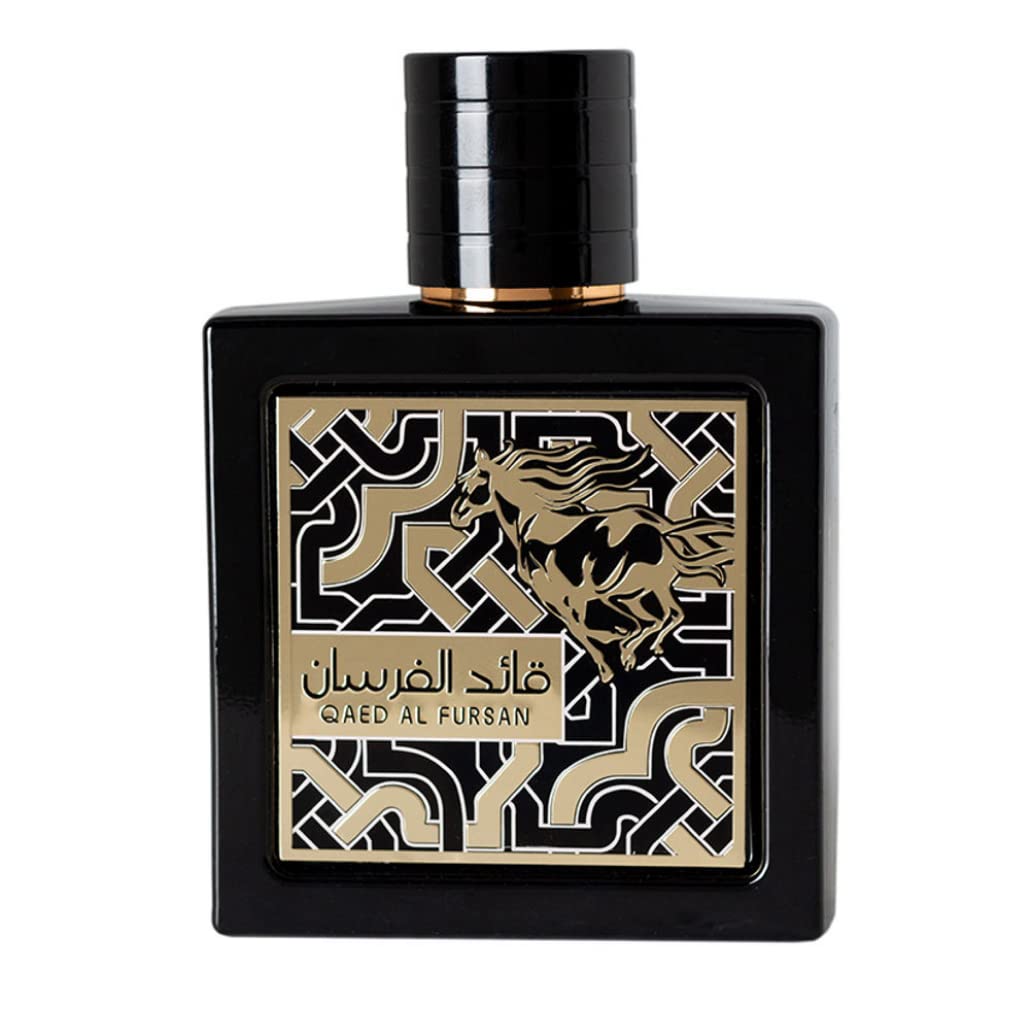 Qaed Al Fursan - Oriental, Fruity, Fresh, Amber Wood - Eau de Parfum Long-Lasting Fragrance for Unisex, 3.40 Ounce / 100 ml